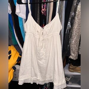 PRINCESS POLLY white mini dress